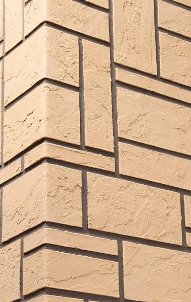 Izoflex lanksčios fasado plytelės, lankstus klinkeris, Akmens mozaika