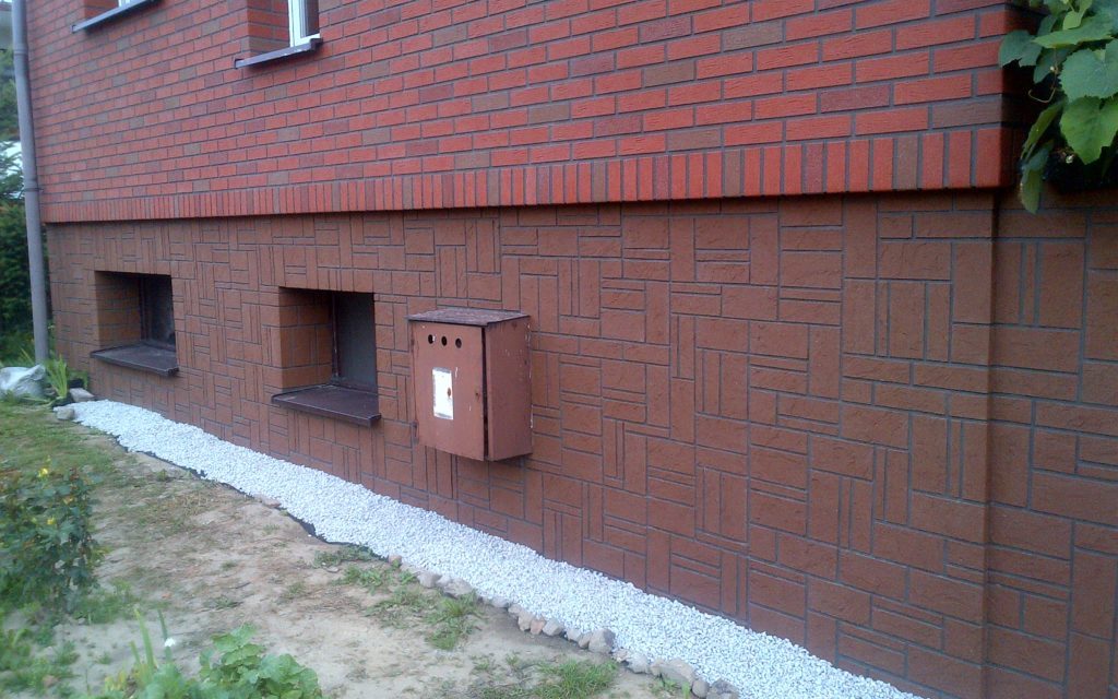 Izoflex fasado plytelės, Akmens mozaika