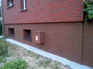 Izoflex fasado plytelės, Akmens mozaika